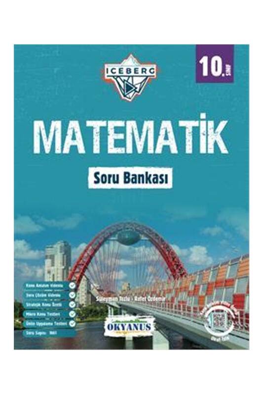 resm Okyanus Yayınları 10. Sınıf Iceberg Matematik Soru Bankası