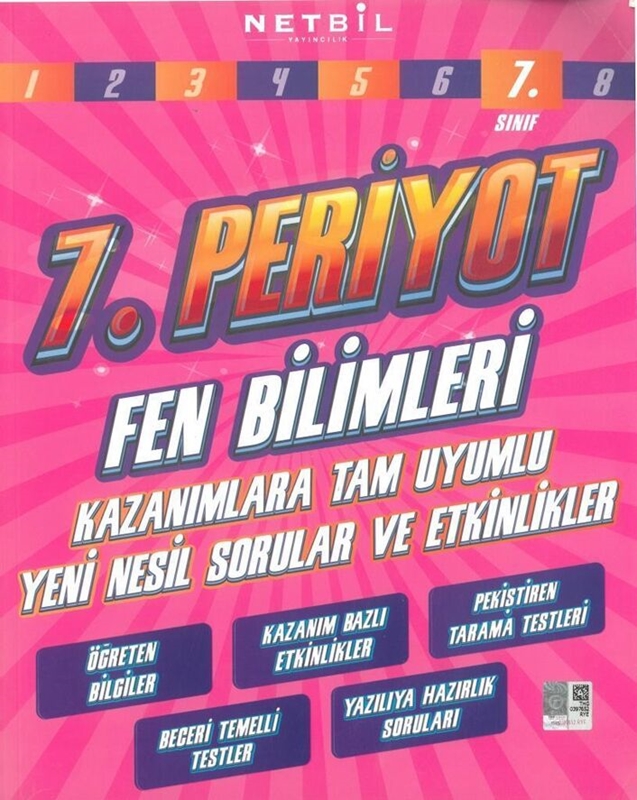 resm Netbil Yayıncılık 7. Sınıf Fen Bilimleri 7. Periyot