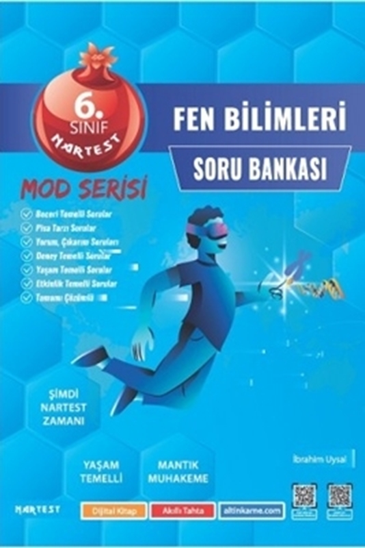 resm Nartest Yayınları 6. Sınıf Mod Fen Bilimleri Soru Bankası