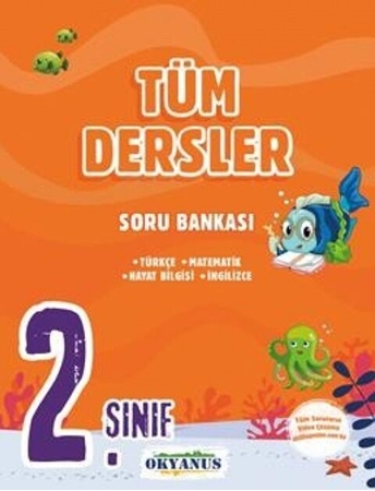 Resim Okyanus Yayınları 2. Sınıf Tüm Dersler Soru Bankası