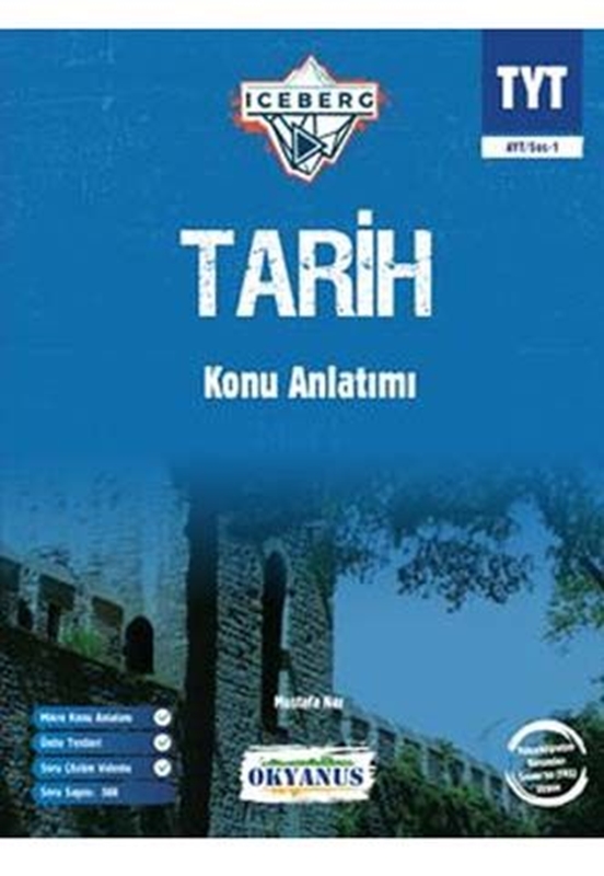 resm Okyanus Yayınları TYT Tarih Iceberg Konu Anlatımı