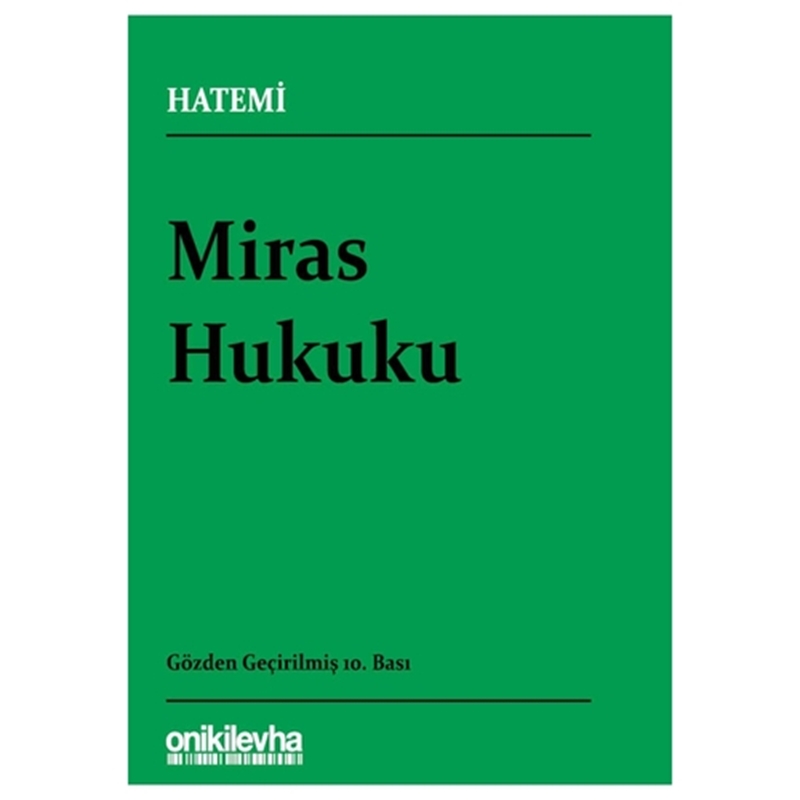 resm Miras Hukuku - Hüseyin Hatemi