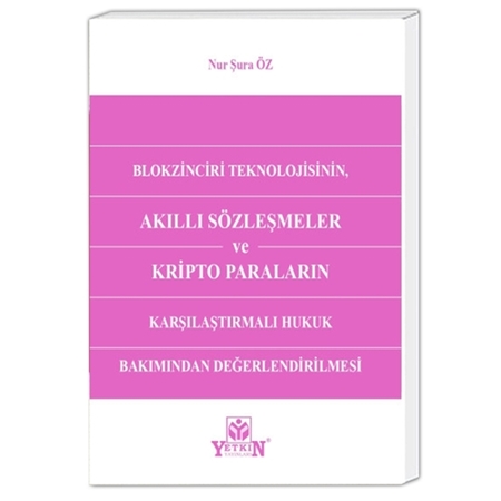 Resim Akıllı Sözleşmeler ve Kripto Paralar - Nur Şura Öz