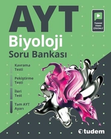 Resim Tudem Yayınları AYT Biyoloji Soru Bankası