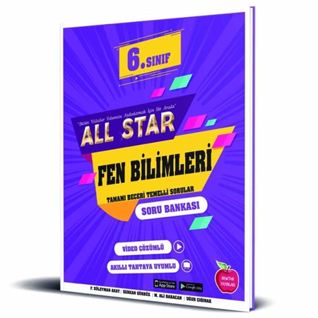 Resim Newton Yayınları 6.Sınıf All Star Fen Bilimleri Soru Bankası