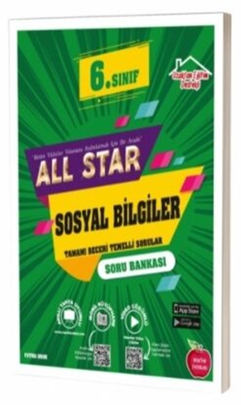 resm Newton Yayınları 6. Sınıf Sosyal Bilgiler All Star Soru Bankası