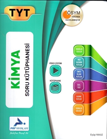 Resim Paraf Yayınları TYT Kimya Ösym Tarzında Hazırlanmış Soru Kütüphanesi