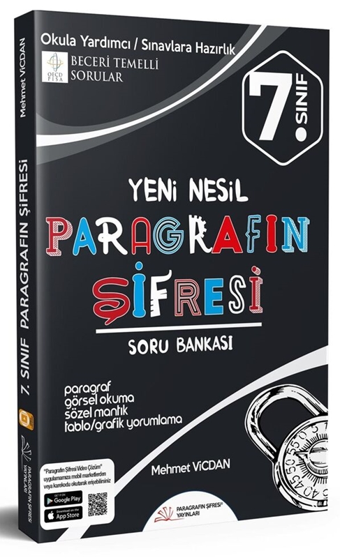resm Paragrafın Şifresi Yayınları 7. Sınıf Paragrafın Şifresi Soru Bankası