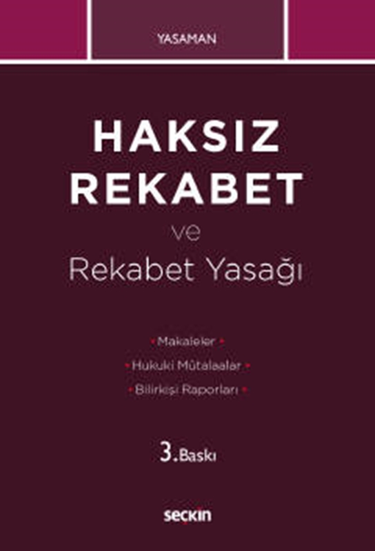 resm Haksız Rekabet ve Rekabet Yasağı