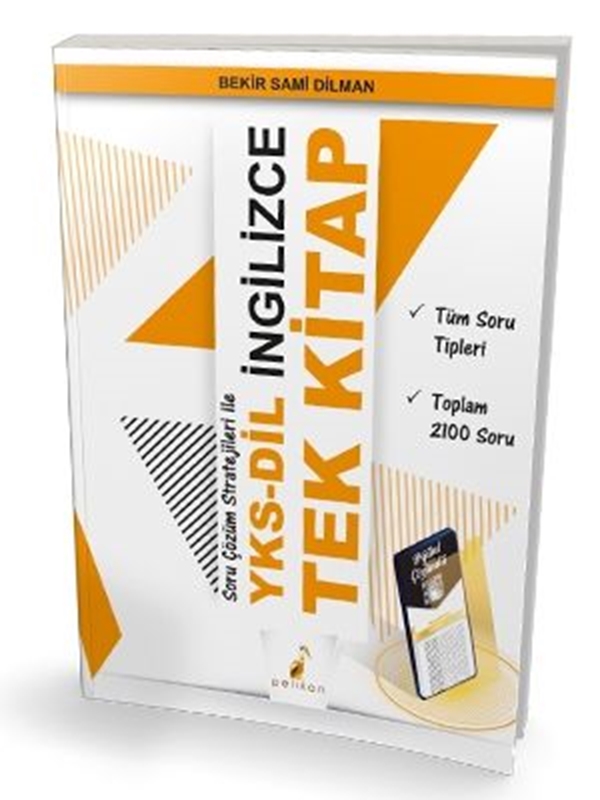 resm Pelikan Yayınları YKSDİL Soru Çözüm Stratejileri ile İngilizce Tek Kitap Dijital Çözümlü