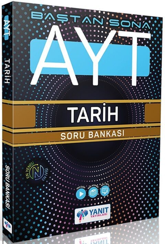 resm Yanıt Yayınları AYT Tarih Baştan Sona Soru Bankası