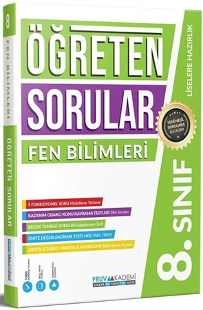 Resim Pruva Akademi 8. Sınıf Fen Bilimleri Öğreten Soru Bankası