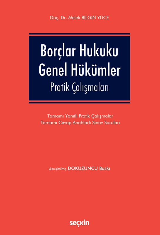 resm Borçlar Hukuku Genel Hükümler Pratik Çalışmaları