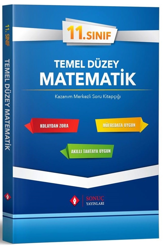 resm Sonuç Yayınları 11. Sınıf Temel Düzey Matematik Tek Kitap