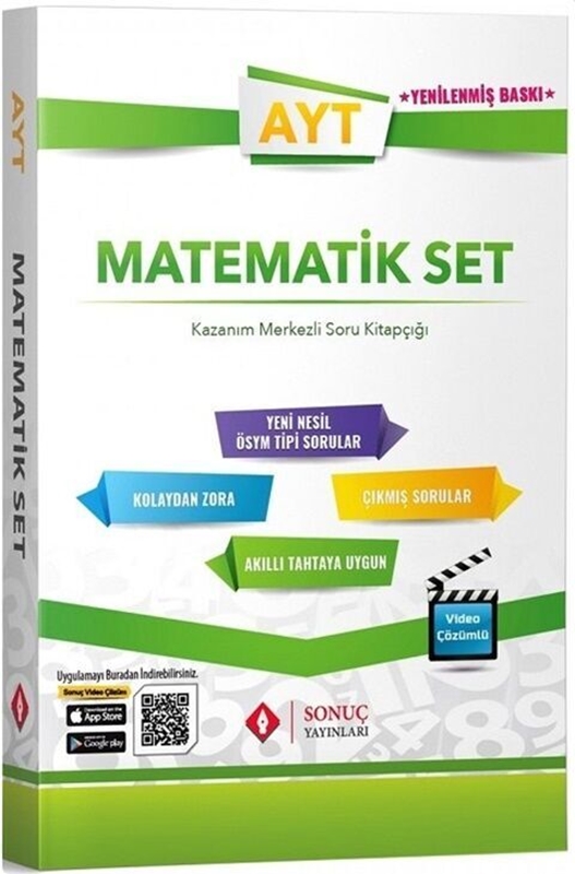 resm Sonuç Yayınları AYT Matematik Modüler Set Soru Bankası
