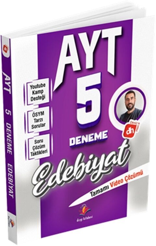 resm Dizgi Kitap AYT Edebiyat 5 Deneme Sınavı