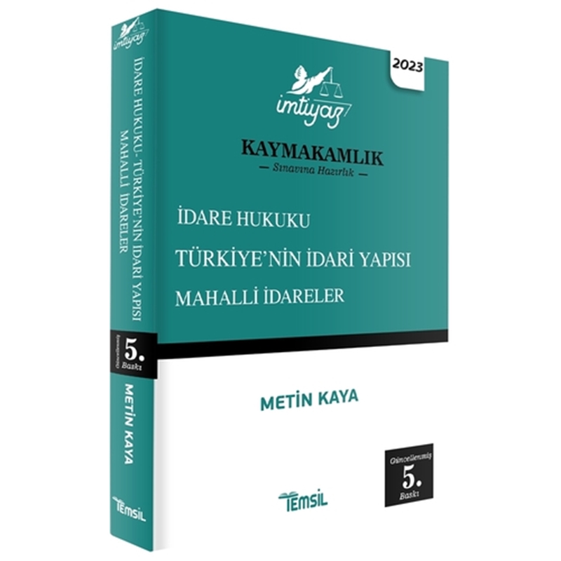 resm İmtiyaz İdare Hukuku Türkiye'nin İdari Yapısı Mahalli İdareler