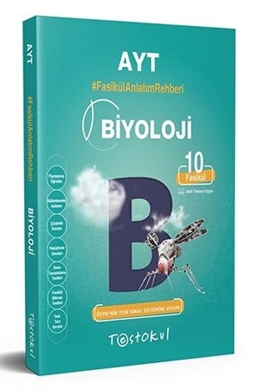 resm Test Okul Yayınları AYT Biyoloji Fasikül Anlatım Rehberi
