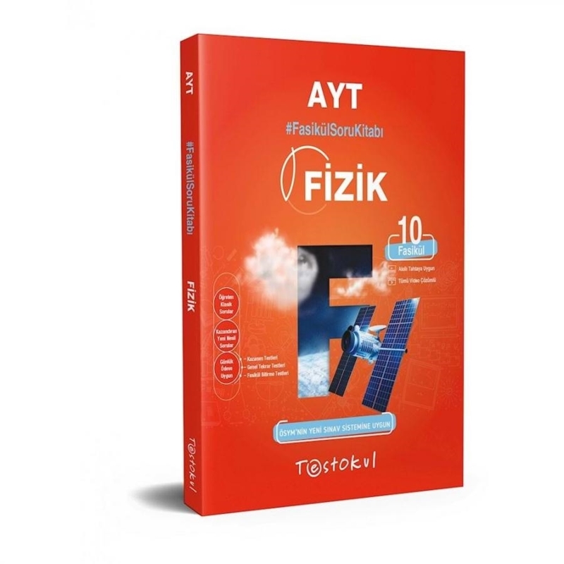 resm Test Okul Yayınları AYT Fizik Fasikül Soru Kitabı