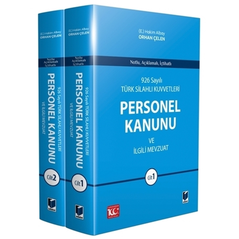 resm Türk Silahlı Kuvvetleri Personel Kanunu ve İlgili Mevzuat (2 Cilt)