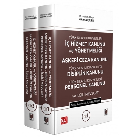 Resim TSK İç Hizmet Kanunu ve Yönetmeliği Askeri Ceza Kanunu - Orhan Çelen