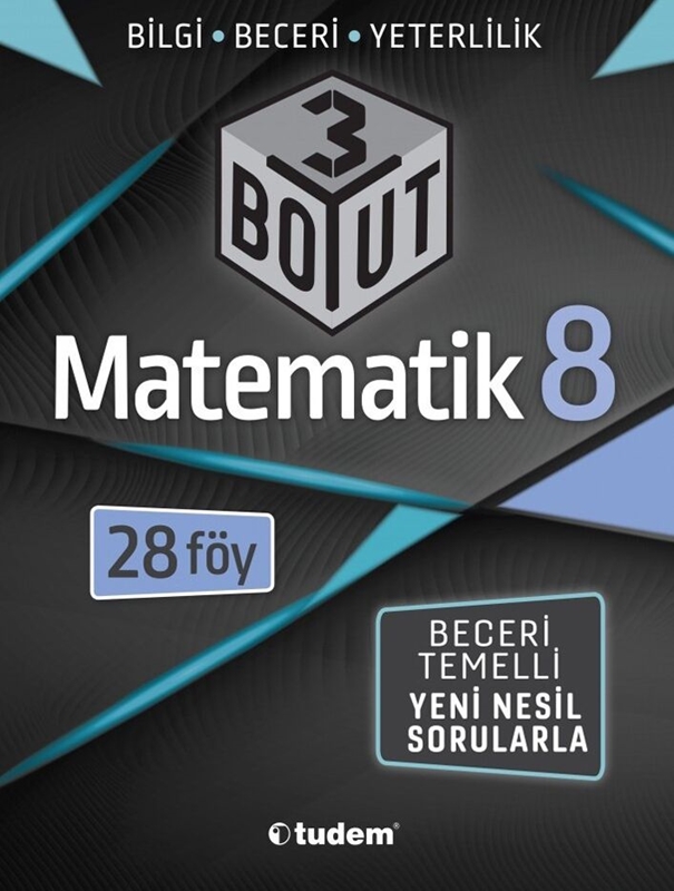 resm Tudem Yayınları 8. Sınıf Matematik 3 Boyut 28 li Föy