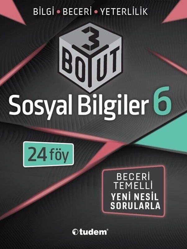 resm Tudem Yayınları 6. Sınıf Sosyal Bilgiler 3 Boyut 24 Föy