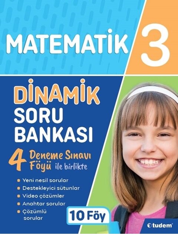 resm Tudem Yayınları 3. Sınıf Matematik Dinamik Soru Bankası