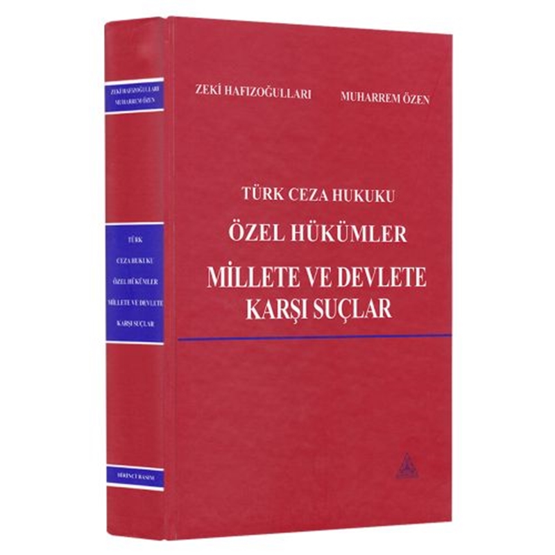 resm Türk Ceza Hukuku Özel Hükümler Millete ve Devlete Karşı Suçlar