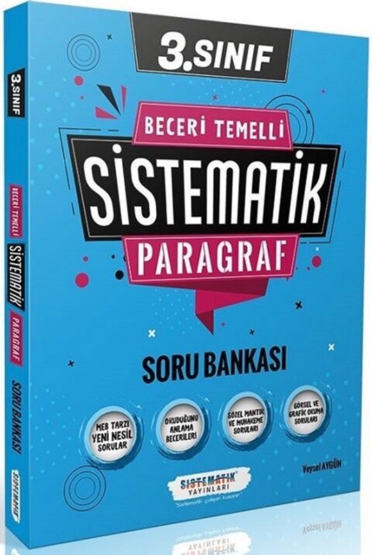 resm Sistematik Yayınları 3. Sınıf Paragraf Sistematik Soru Bankası