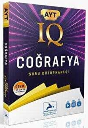 Resim Paraf Yayınları AYT Coğrafya IQ Soru Kütüphanesi