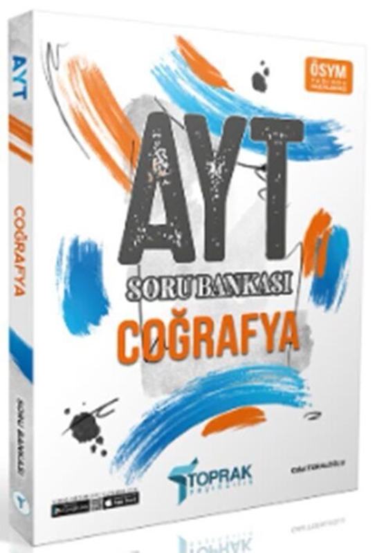 resm Toprak Yayınları 2024 AYT Coğrafya Soru Bankası