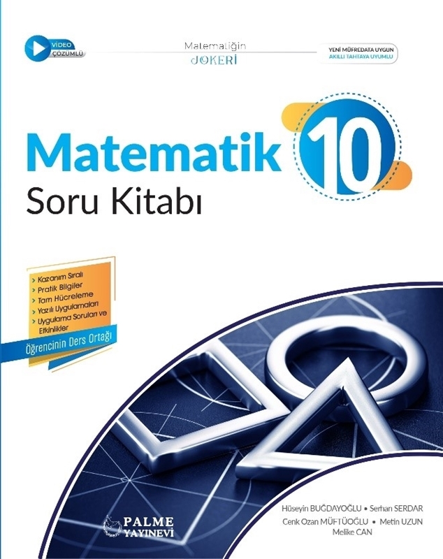 resm Palme Yayınevi 10.Sınıf JOKER Matematik Soru Kitabı