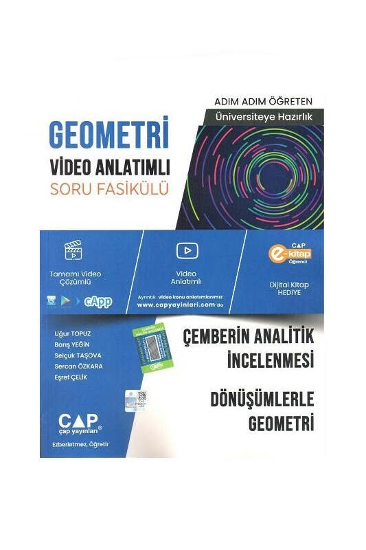 resm Çap Geometri Çemberin Analitik İncelenmesi Dönüşümlerle Geometri