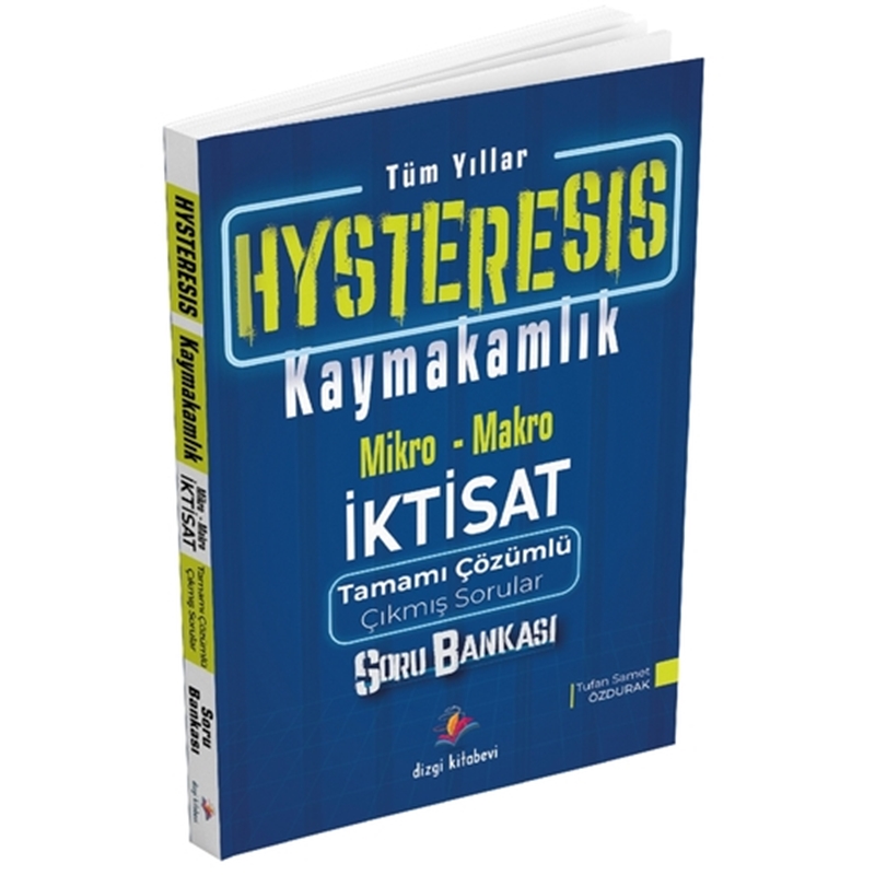 resm HYSTERESIS Mikro Makro İktisat Soru Bankası Çözümlü