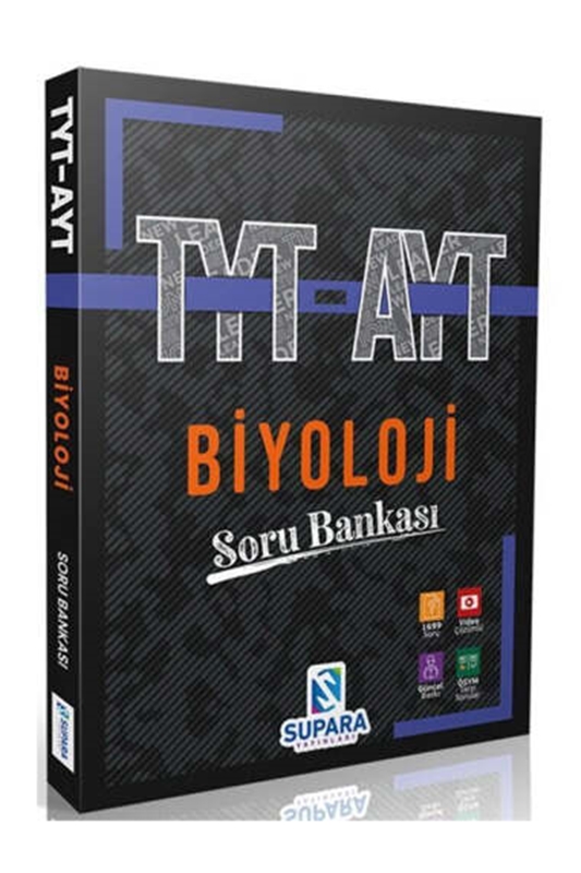 resm Supara Yayınları 2024 TYT-AYT Biyoloji Soru Bankası