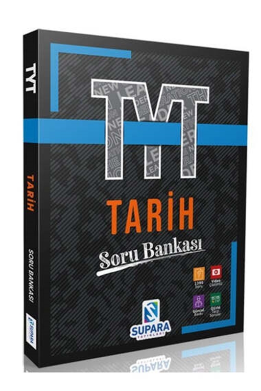 resm Supara Yayınları 2024 TYT Tarih Soru Bankası