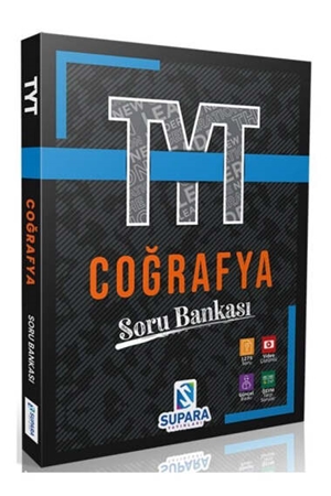 Resim Supara Yayınları 2024 TYT Coğrafya Soru Bankası