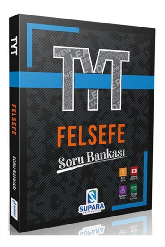 resm Supara Yayınları 2024 TYT Felsefe Soru Bankası