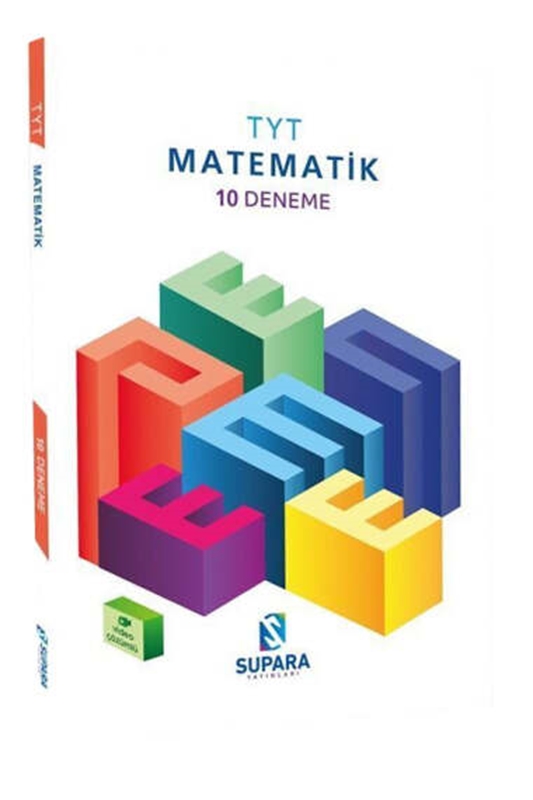 resm Supara Yayınları 2024 TYT Matematik 10 Deneme