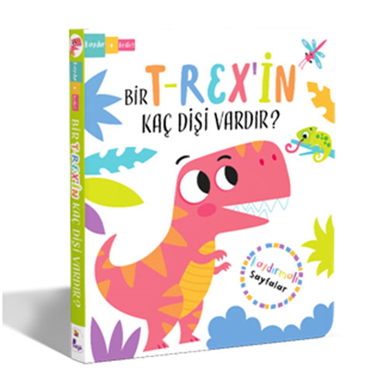 resm Bir Trex’in Kaç Dişi Vardır? – Kaydır + Keşfet (Ciltli)