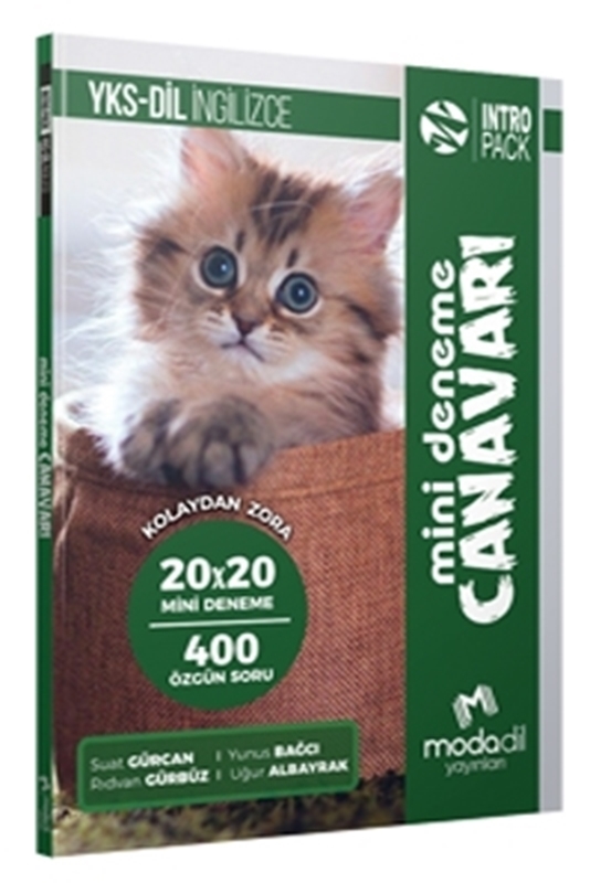resm Modadil Yayınları YKS DİL İngilizce 20 x 20 Mini Deneme Canavarı