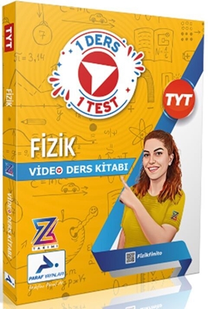 Resim Paraf Yayınları Z Takımı TYT Fizik Video Ders Anlatım Kitabı