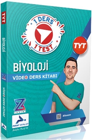 Resim Paraf Yayınları Z Takımı TYT Biyoloji Video Ders Anlatım Kitabı