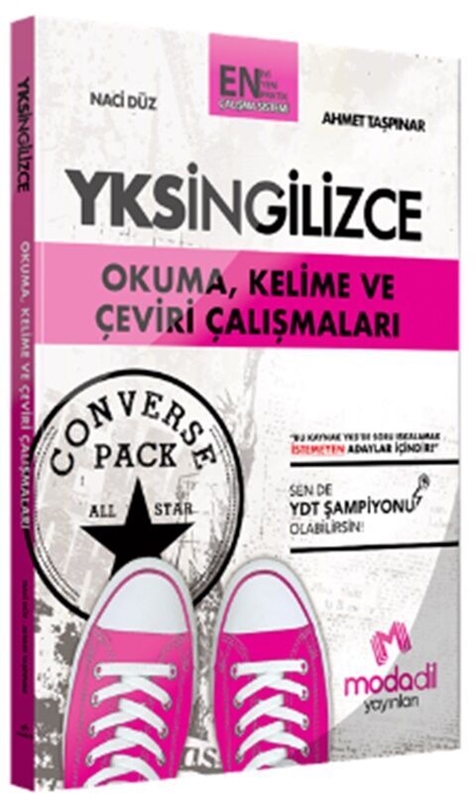 resm Modadil Yayınları YKS İngilizce Okuma Kelime ve Çeviri Çalışmaları