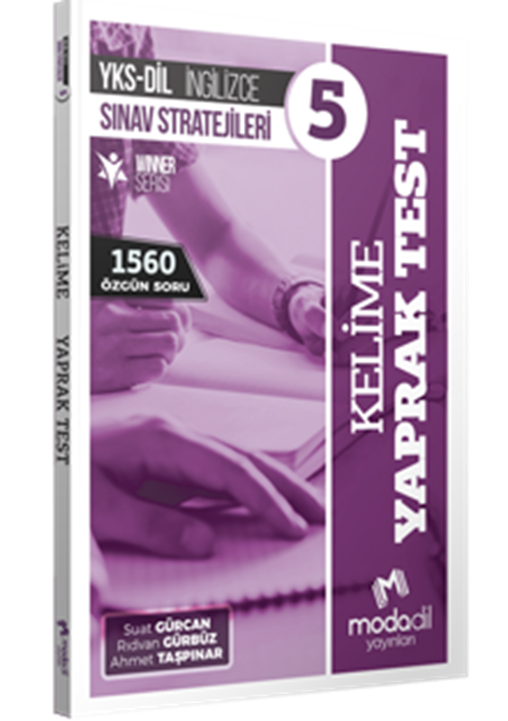 resm Modadil Yayınları YKSDİL İngilizce Sınav Stratejileri 5 Kelime Yaprak Test