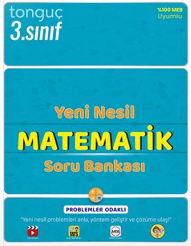 resm Tonguç Akademi 3. Sınıf Yeni Nesil Matematik Soru Bankası