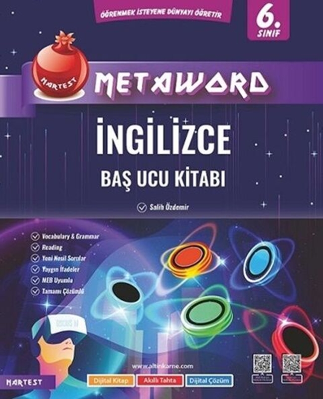 resm Nartest Yayınları 6. Sınıf İngilizce Metaword Baş Ucu Kitabı
