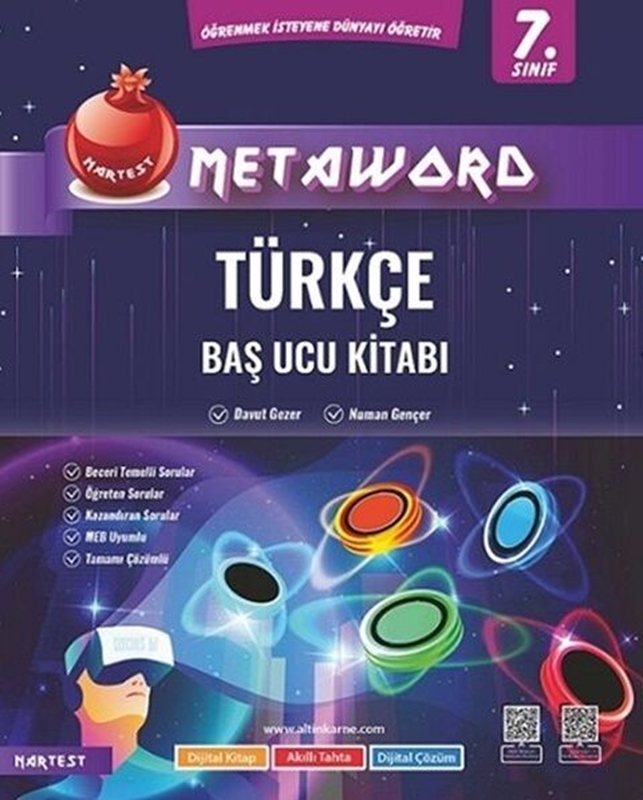resm Nartest Yayınları 7. Sınıf Türkçe Metaword Baş Ucu Kitabı