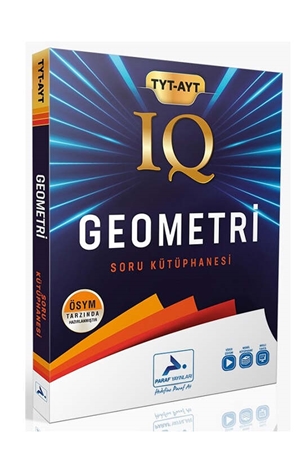 Resim Paraf Yayınları 2024 TYT AYT Geometri IQ Soru Kütüphanesi